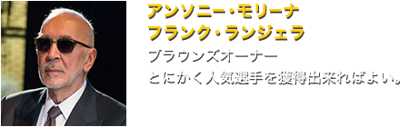 アンソニー・モリーナ/フランク・ランジェラ