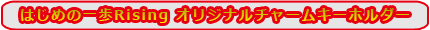 オリジナルチャームキーホルダー