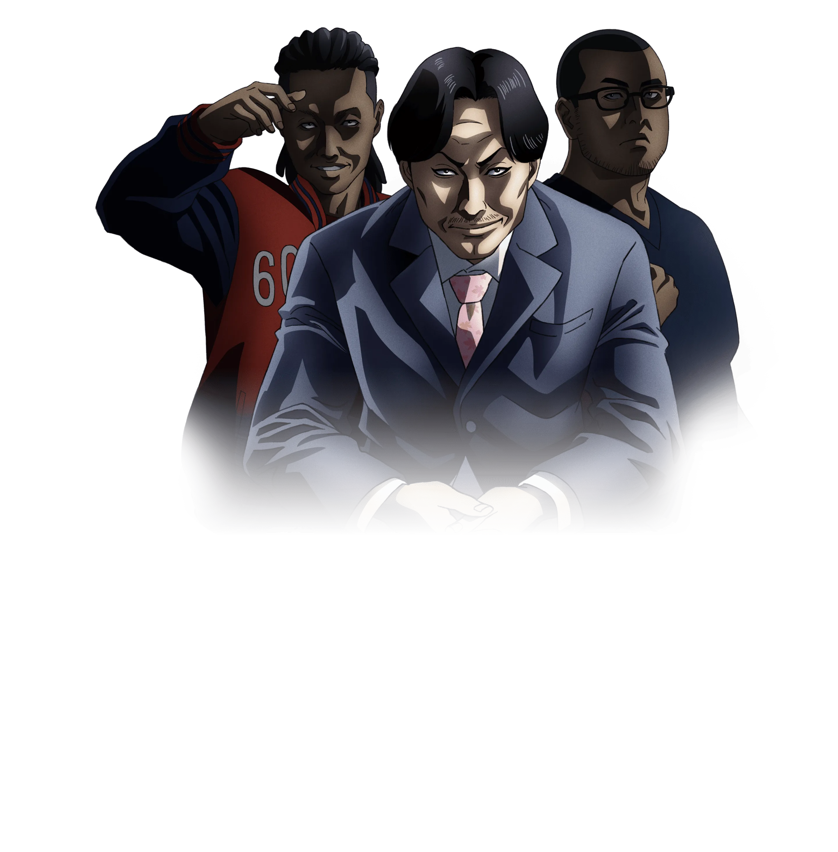 Nouveau visuel officiel de The Fable saison 2, avec Akira et le groupe de Yamaoka