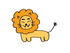 ライオンのイラスト