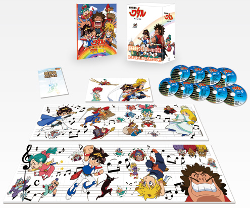 魔神英雄伝ワタル Blu-ray BOX 展開図